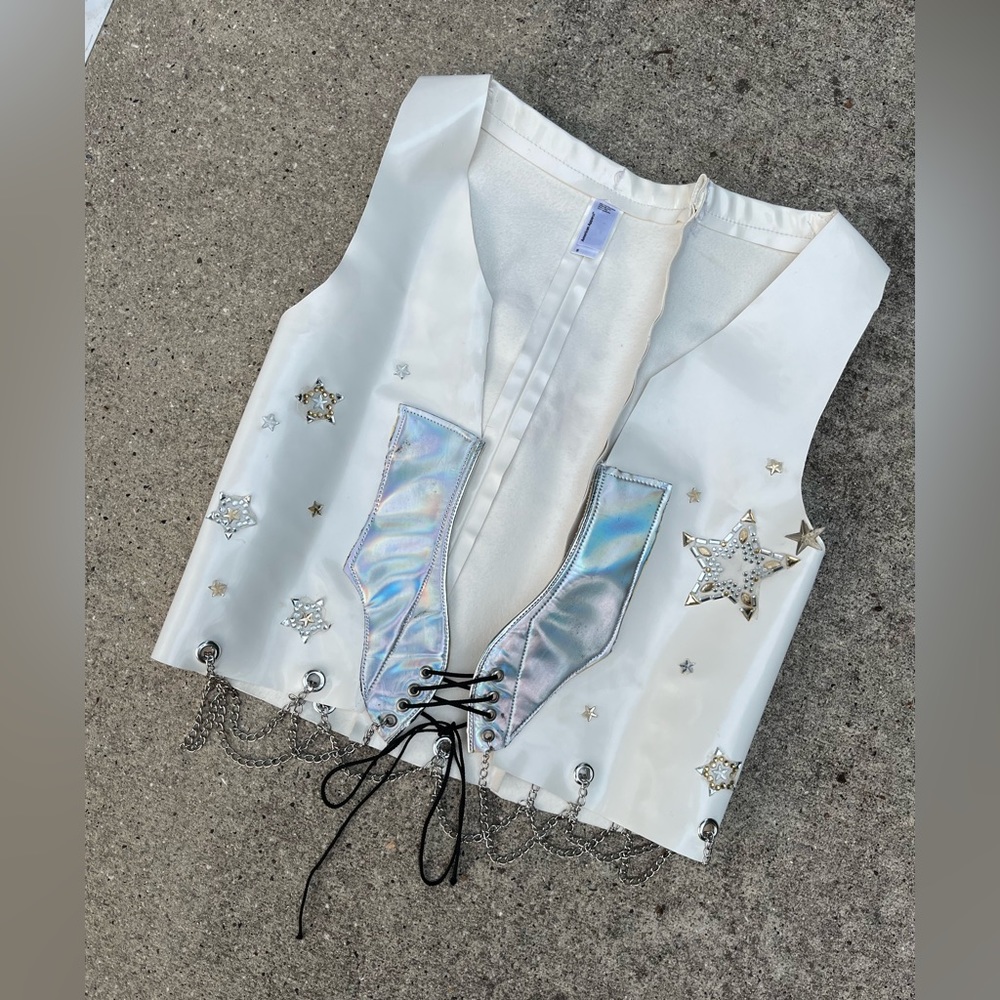 Custom Upcycled Western Party Vest